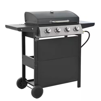 Propane Gas Grill Built to Last, 4 Burners, Stainless Steel Construction, 118 Sq In Cooking Space