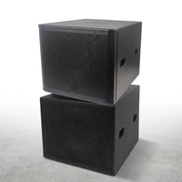 Professional PA Speaker System Built for Outdoor Events, 18 Inch Subwoofer, 600W Power, USB Connectivity — Studio Shot